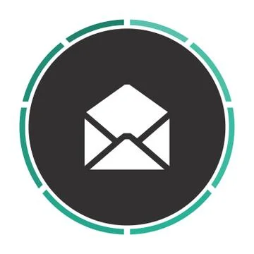 Mail computer symbol Stock Illustration
