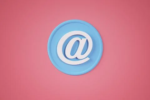 Mail contact button Stock Illustration