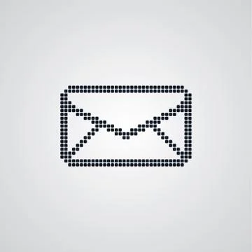 Mail dot logotype Stock-Illustration