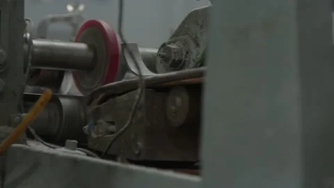 Mail entering sorting machine at rapid pace at USPS facility Stock Footage 136491462