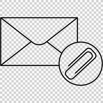 Mail envelope Stock Illustration