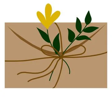 Mail envelope illustration Stock Illustration
