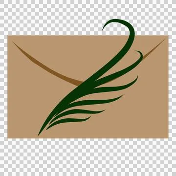 Mail envelope illustration Stock Illustration