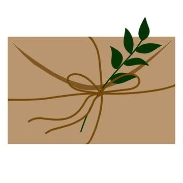 Mail envelope illustration Stock Illustration