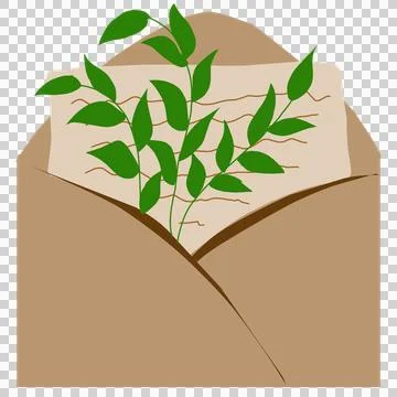 Mail envelope illustration Stock Illustration