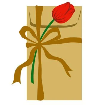 Mail envelope illustration Stock Illustration