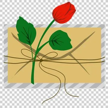 Mail envelope illustration Stock Illustration