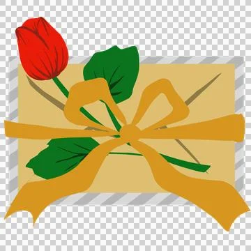 Mail envelope illustration Stock Illustration