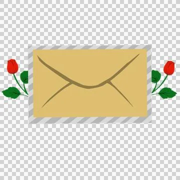 Mail envelope illustration Stock Illustration