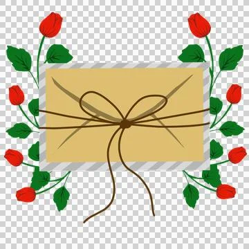Mail envelope illustration Stock Illustration