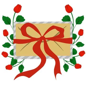 Mail envelope illustration Stock Illustration