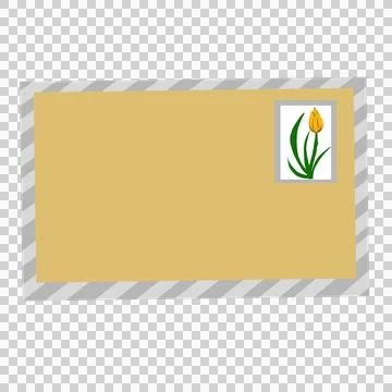 Mail envelope illustration Stock Illustration