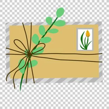 Mail envelope illustration Stock Illustration