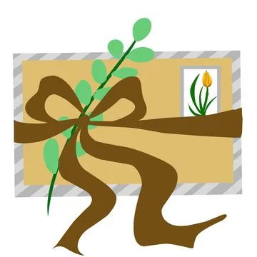 Mail envelope illustration Stock Illustration