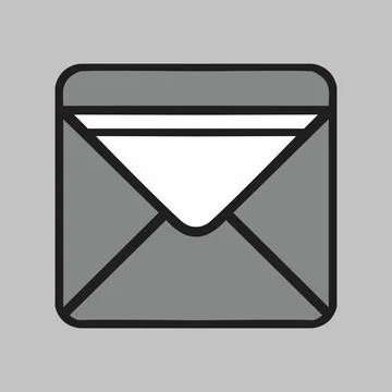 Mail, envelope, letter icon vector image. Can also be used for email, commu.. Stock Illustration