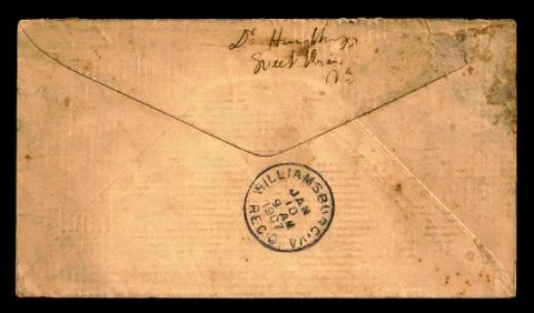 The mail envelope. Stock Photos