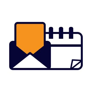 Mail, envelope, postbox, letter, letterbox, mailbox postbox icon Stock Illustration