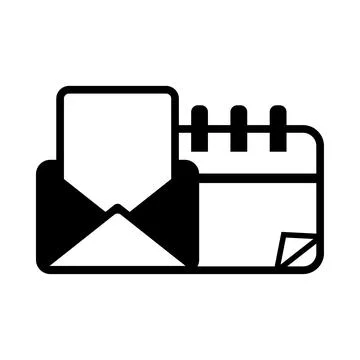 Mail, envelope, postbox, letter, letterbox, mailbox postbox icon Stock Illustration