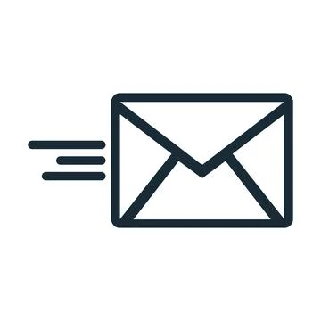 Mail, Envelopes Icon Design Template Elements Stock Illustration