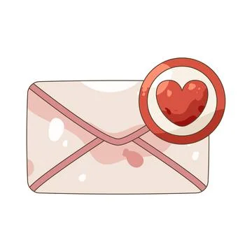 Mail favorite Stockillustratie