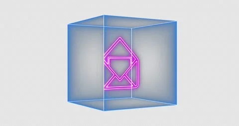 Mail Icon Box 01-alpha Stock Footage 233711943