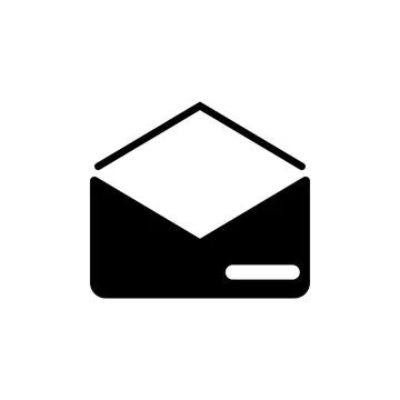 Mail icon design template isolated illustration Stock Illustration