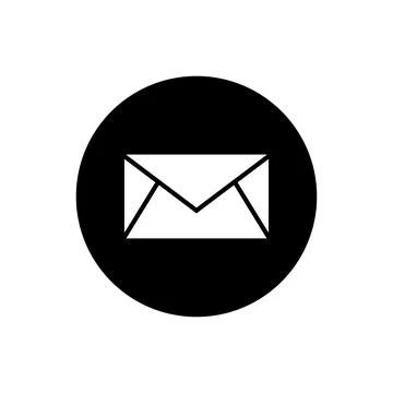 Mail icon design template isolated illustration Stock Illustration
