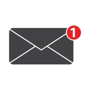Mail icon. The envelope. email symbol Stock Illustration