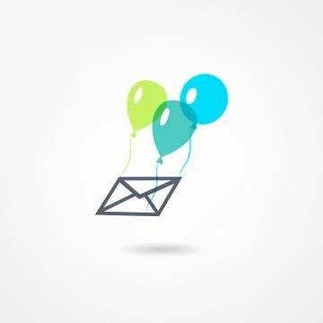 Mail icon Stock Illustration