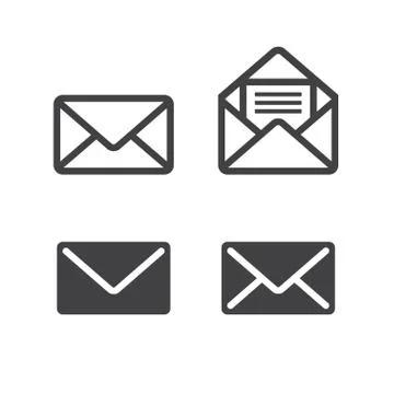 Mail icon Stock Illustration
