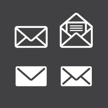 Mail icon Stock Illustration