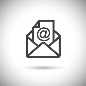 Mail icon Stock Illustration
