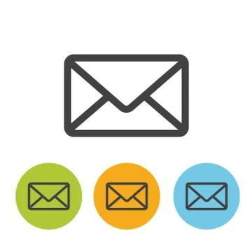 Mail icon Stock Illustration