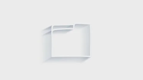 Mail icon isolated on white background. Accounting symbol. Business, education Stock Footage 151522424