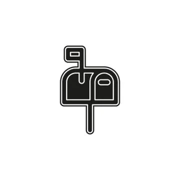 Mail icon - vector email icon - send message sign symbol Stock Illustration
