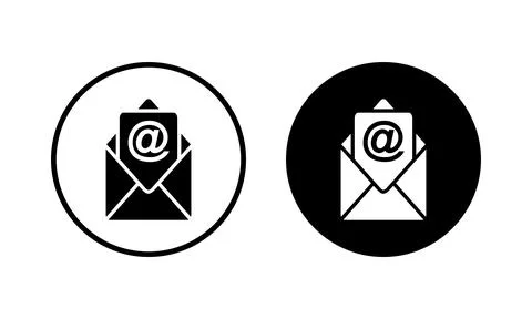 Mail icon vector illustration. email sign and symbol. E-mail icon. Envelope.. Stock Illustration