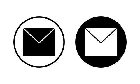 Mail icon vector illustration. email sign and symbol. E-mail icon. Envelope.. Stock Illustration