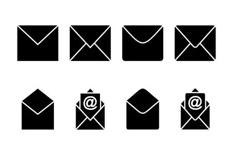 Mail icon vector illustration. email sign and symbol. E-mail icon. Envelope.. Stock Illustration