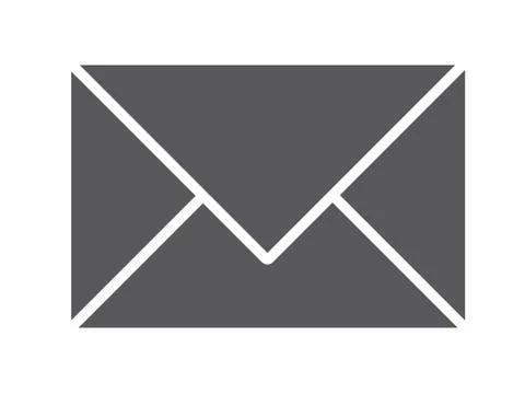 Mail icon. Vector technology communication for internet in current. Stock Illustration