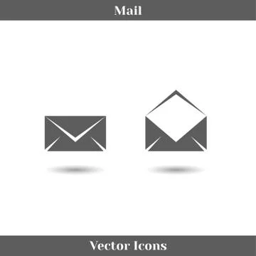 Mail Icons Stock Illustration
