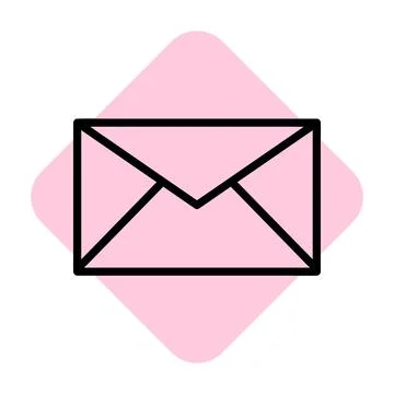 Mail icons isolated. Email vector stock symbol eps10 on white background Stock Illustration