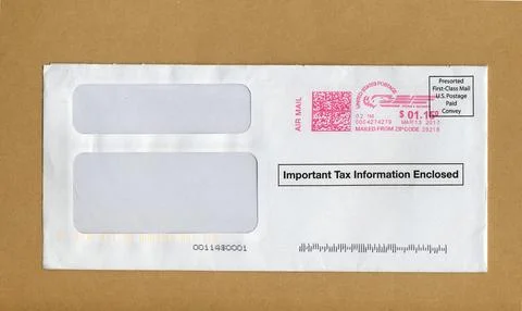 Mail letter envelope Stock Photos