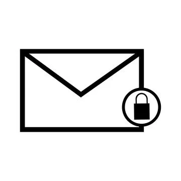 Mail, message, communication icon vector Stock Illustration
