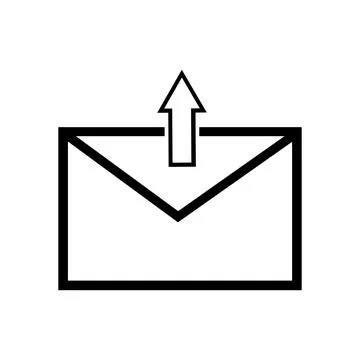 Mail, message, communication icon vector Stock Illustration