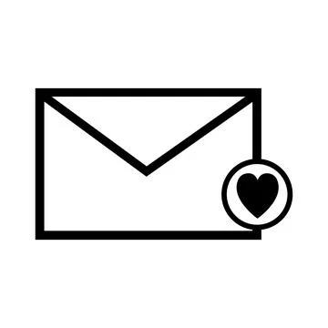 Mail, message, communication icon vector 스톡 일러스트