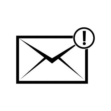 Mail, message, communication icon vector Stock Illustration