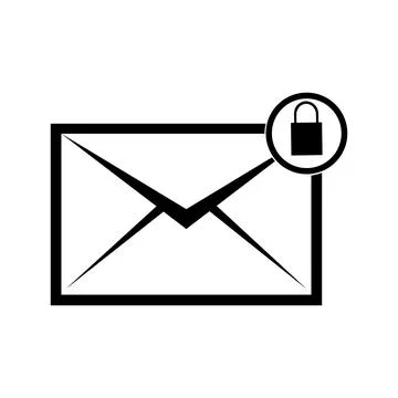 Mail, message, communication icon vector Illustrazione stock