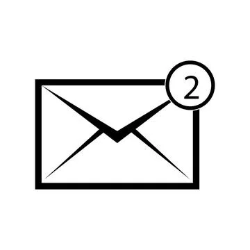 Mail, message, communication icon vector Stock Illustration