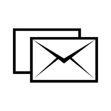 Mail, message, communication icon vector Stock Illustration