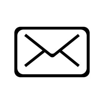 Mail, message, communication icon vector Stock Illustration